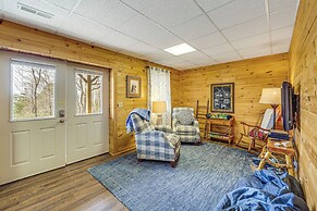 Deck & Views: Blue Ridge Mountain Cabin