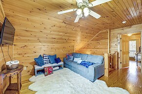 Deck & Views: Blue Ridge Mountain Cabin