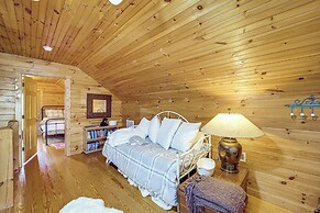 Deck & Views: Blue Ridge Mountain Cabin