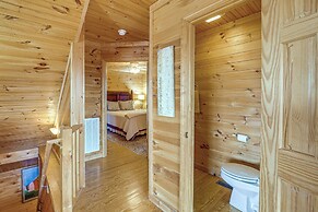 Deck & Views: Blue Ridge Mountain Cabin