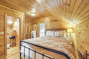 Deck & Views: Blue Ridge Mountain Cabin