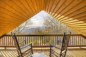 Deck & Views: Blue Ridge Mountain Cabin