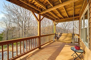 Deck & Views: Blue Ridge Mountain Cabin