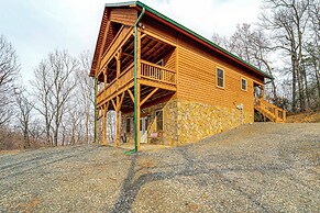 Deck & Views: Blue Ridge Mountain Cabin