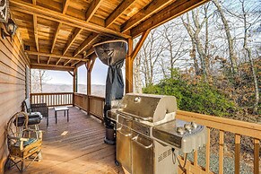 Deck & Views: Blue Ridge Mountain Cabin