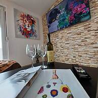 Beachfront Apartment With Balcony and Sea View