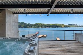 Lakefront Luxury Stunning Views Dock Hot Tub
