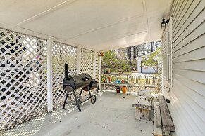 Lake Moultrie Access: Moncks Corner Home w/ Dock