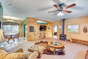 5 Mi to Town: Mtn-view Gem w/ Deck in Hot Springs