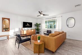 The Melrose ASU Pool Workspace Firepit
