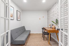 The Melrose ASU Pool Workspace Firepit