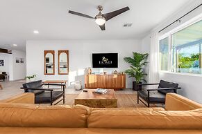 The Melrose ASU Pool Workspace Firepit