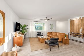 The Melrose ASU Pool Workspace Firepit