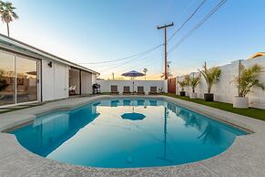 The Melrose ASU Pool Workspace Firepit