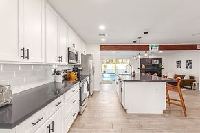 The Melrose ASU Pool Workspace Firepit