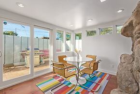 Northview Mid-century Escape Pool Firepit Bocce