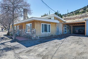 8 Mi to Hiking: Home w/ Patio in Dtwn Pioche