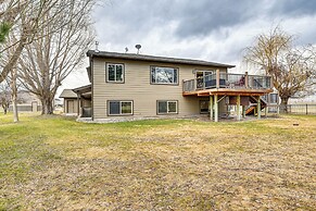 Fish, Boat & Unwind: Spacious Missoula Gem w/ Deck