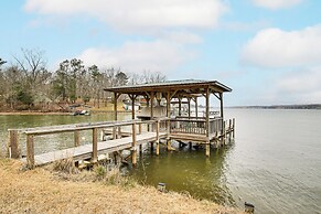Private Dock + Porch: Serene Lake Greenwood Escape