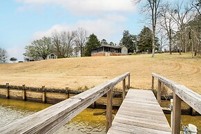 Private Dock + Porch: Serene Lake Greenwood Escape