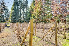 Luxe Vineyard Villa w/ Views & Fire Pit in Loomis!
