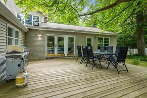 Summer Family Retreat Pool and Fire Pit