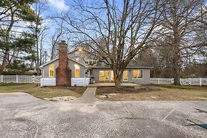 Summer Family Retreat Pool and Fire Pit