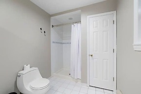 Summer Family Retreat Pool and Fire Pit