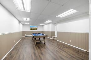 Summer Family Retreat Pool and Fire Pit