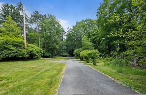 Summer Family Retreat Pool and Fire Pit