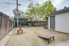 Fire Pit & Yard Games: Inviting Clarksburg Cottage