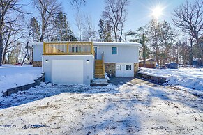 Close to Lake & Main Street: Isanti Home w/ Deck