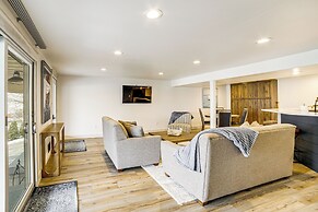 Steps to Clark Lake: Cozy Apartment w/ Hot Tub