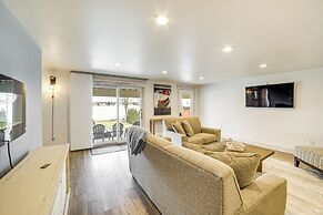 Steps to Clark Lake: Cozy Apartment w/ Hot Tub