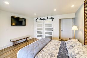 Steps to Clark Lake: Cozy Apartment w/ Hot Tub