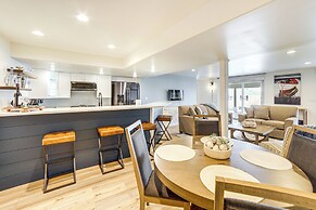 Steps to Clark Lake: Cozy Apartment w/ Hot Tub