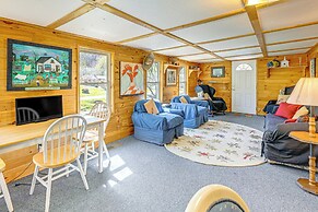 Fire Pit & Decks: Creekside Cabin in Robbinsville