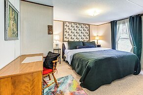 Fire Pit & Decks: Creekside Cabin in Robbinsville