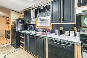 Fire Pit & Decks: Creekside Cabin in Robbinsville