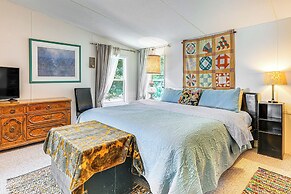 Fire Pit & Decks: Creekside Cabin in Robbinsville