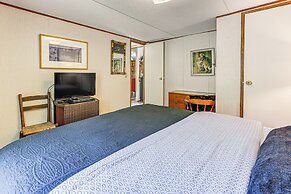 Fire Pit & Decks: Creekside Cabin in Robbinsville