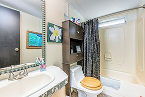 Fire Pit & Decks: Creekside Cabin in Robbinsville