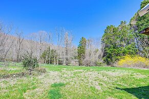 Fire Pit & Decks: Creekside Cabin in Robbinsville