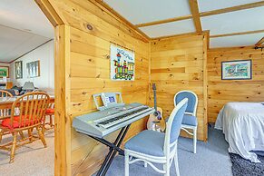 Fire Pit & Decks: Creekside Cabin in Robbinsville