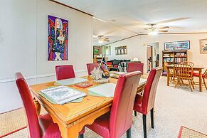 Fire Pit & Decks: Creekside Cabin in Robbinsville