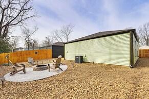 1 Mi to Dtwn: Bentonville Retreat w/ Patio