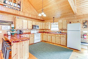 Fire Pit, Screened Deck: Riverfront Ozarks Cabin!