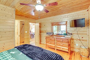 Fire Pit, Screened Deck: Riverfront Ozarks Cabin!