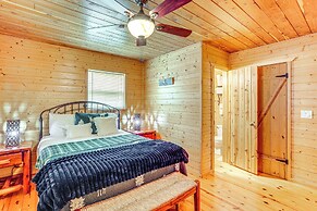 Fire Pit, Screened Deck: Riverfront Ozarks Cabin!