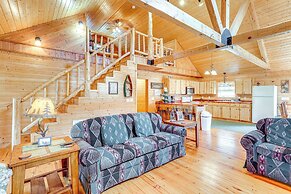 Fire Pit, Screened Deck: Riverfront Ozarks Cabin!